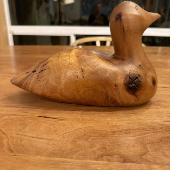 Bob Agnew Signed Wooden Duck Sculpture California Studio Artist Dated 1981 #16 - Picture 4 of 7